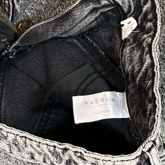 PacSun Mom Jean Vintage Women's Acid Wash Jeans Size 25 Mom Jeans - Picture 10 of 12